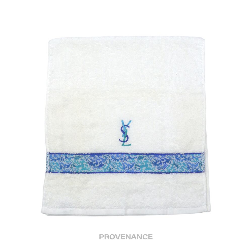 🔴 Yves Saint Laurent YSL Hand Towel - White